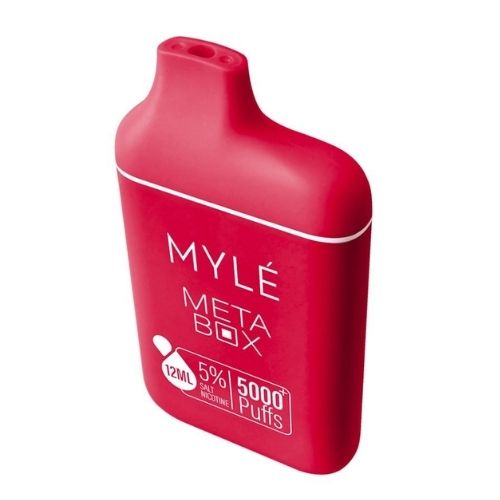 Myle Meta Box Red Apple Disposable Device