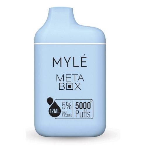 Myle Meta Box Blueberry Lemon Disposable Device