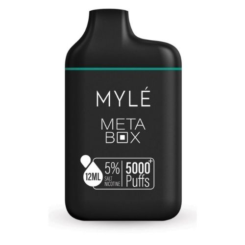 Myle Meta Box Clear Disposable Device