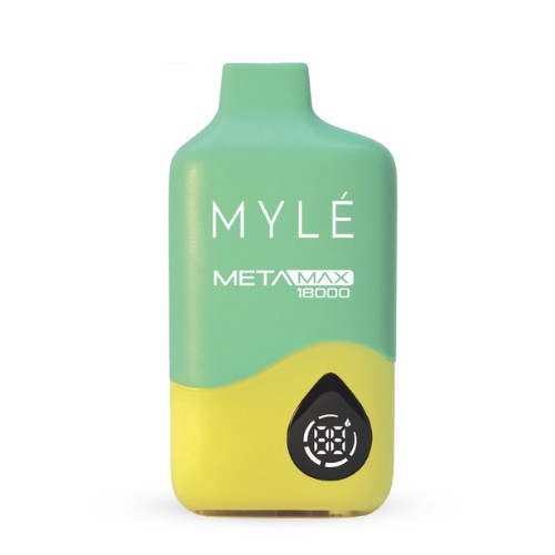 Myle Meta MAX Lemon Mint 18000 Puffs Disposable Device