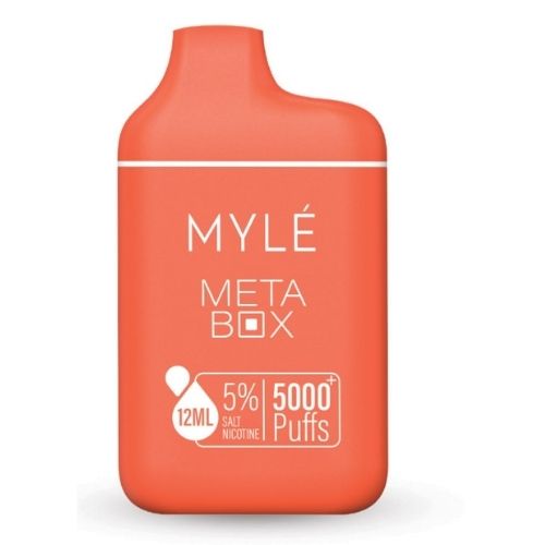 Myle Meta Box Peach Ice Disposable Device