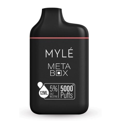 Myle Meta Box Strawberry Colada Disposable Device